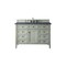 James Martin Vanities Brittany 48in Single Vanity, Sage Green w/ 3 CM Charcoal Soapstone Quartz Top 650-V48-SGR-3CSP - alternate 1